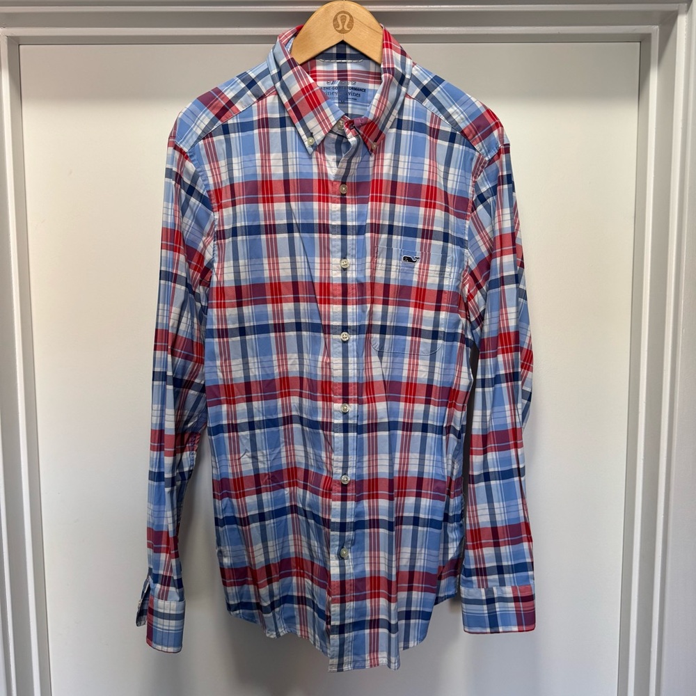 Vineyard Vines Performance Button Down Shirt - image 1